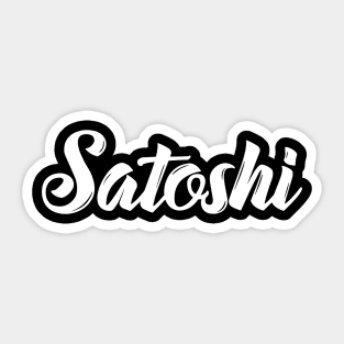 Satoshi Sticker